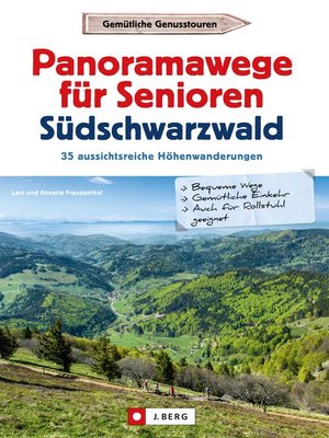 cover image of Panoramawege für Senioren Süd-Schwarzwald